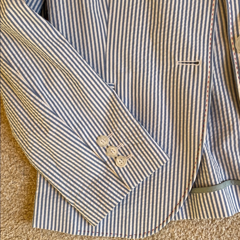 Faconnable seersucker blazer - Picture 3 of 7